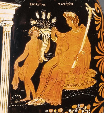 &Pi;&lambda;&omicron;ῦ&tau;&omicron;&sigmaf; &kappa;&alpha;ὶ &Delta;ή&mu;&eta;&tau;&rho;&alpha;, ὡ&sigmaf; Ἐ&nu;&iota;&alpha;&upsilon;&tau;ὸ&sigmaf; &kappa;&alpha;ὶ Ἔ&lambda;&epsilon;&upsilon;&sigma;&iota;&sigmaf;